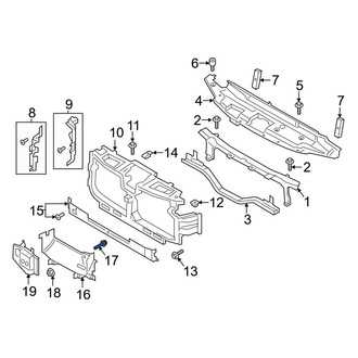 Ford OE - Fog Light Bolt