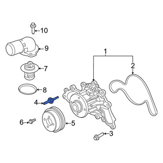 Ford OE - Automatic Transmission Oil Cooler Stud