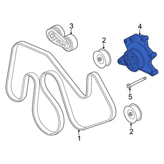 Ford OE - Accessory Drive Belt Idler Pulley