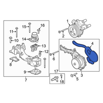 Ford OE - Engine Water Pump Gasket
