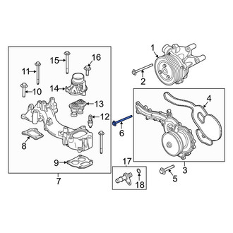 Ford OE - Engine Water Pump Bolt