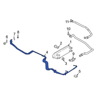 Ford OE - Automatic Transmission Oil Cooler Hose Assembly