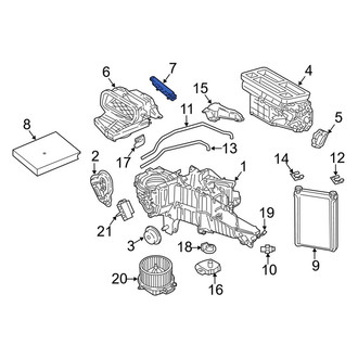 Ford OE - Cabin Air Filter Cover