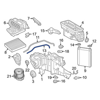 Ford OE - HVAC Heater Hose