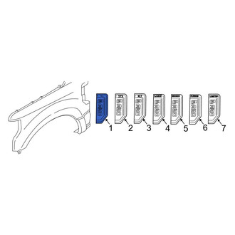 Ford OE - Front Left Fender Emblem
