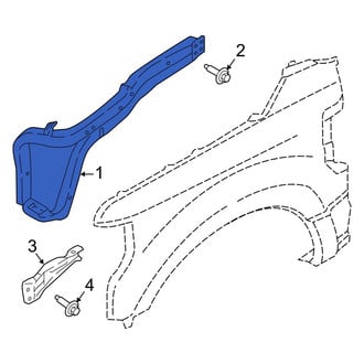 Ford OE - Front Left Fender Rail