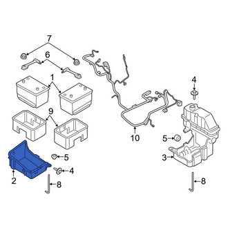Ford OE - Right Battery Tray
