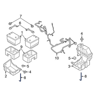 Ford OE - Battery Hold Down Stud