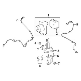 Ford OE - Electrical - ABS Components (Regular Cab / SuperCab / Crew Cab)