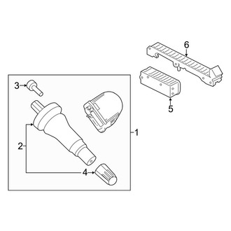 Ford OE - Electrical - Tire Pressure Monitor Components (Regular Cab / SuperCab / Crew Cab)