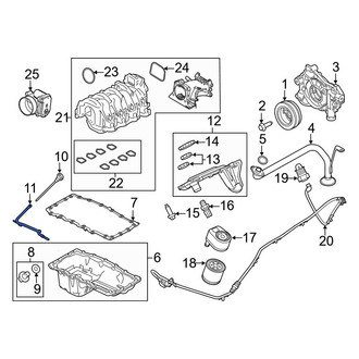 Ford OE - Engine Oil Dipstick Tube
