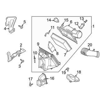 Ford OE - Engine - Air Intake (Regular Cab / SuperCab / Crew Cab 6.7L)