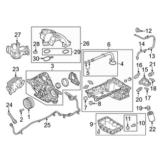 Ford OE - Engine Parts (Regular Cab / SuperCab / Crew Cab 6.7L)