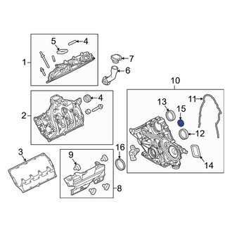 Ford OE - Engine Timing Cover Gasket