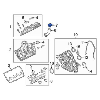 Ford OE - Engine Oil Filler Cap