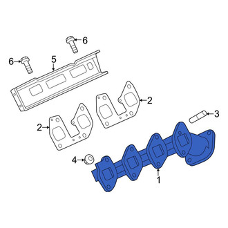 Ford OE - Right Exhaust Manifold
