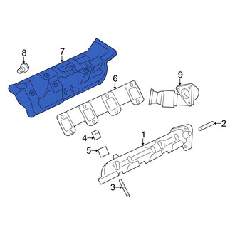 Ford OE - Right Exhaust Manifold Heat Shield