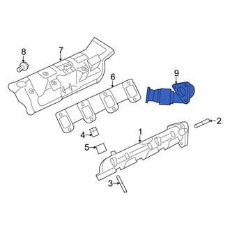 Ford OE - Rear Exhaust Intermediate Pipe