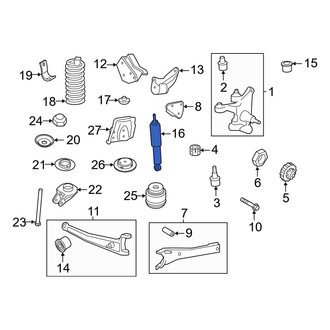 Ford OE - Front Suspension Shock Absorber