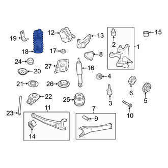 Ford OE - Front Coil Spring