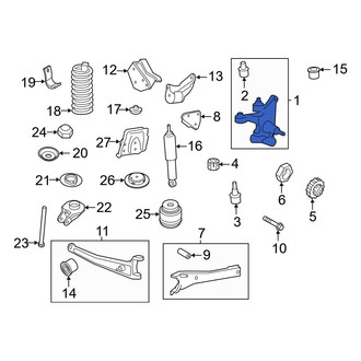Ford OE - Left Steering Knuckle