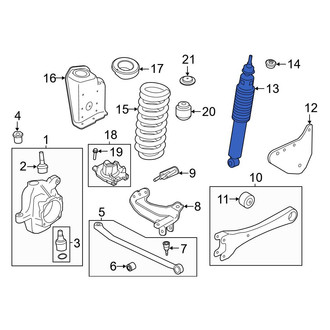 Ford OE - Front Suspension Shock Absorber