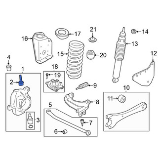 Ford OE - Front Upper Suspension Ball Joint