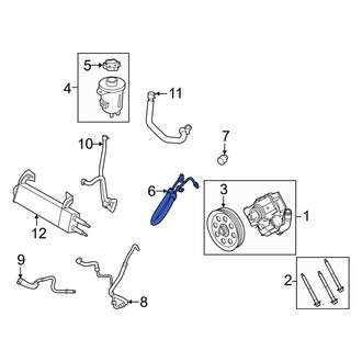 Ford OE - Power Steering Pressure Hose