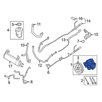 Ford OE - Power Steering Pump