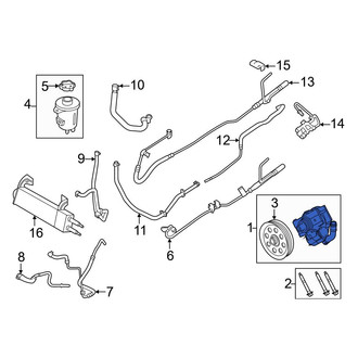 Ford OE - Power Steering Pump