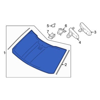 Ford OE - Front Windshield