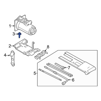 Ford OE - Floor Jack Bolt