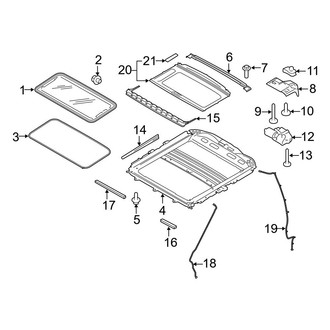 Ford OE - Cab - Sunroof (SuperCab)