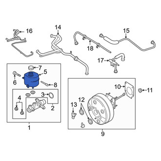 Ford OE - Brake Master Cylinder Reservoir