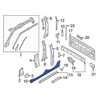 Ford OE - Left Rocker Panel