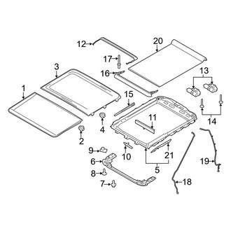 Ford OE - Cab - Sunroof (Crew Cab)