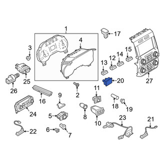 Ford OE - Dashboard Panel Cap