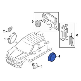 Ford OE - Center Rear Speaker