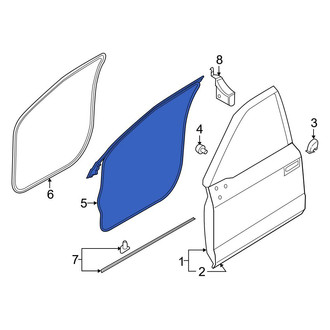 Ford OE - Front Right Inner Door Seal