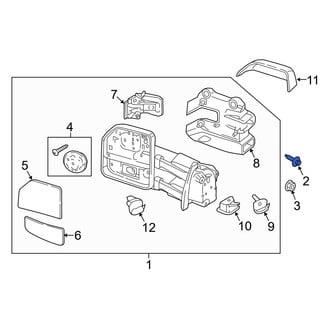 Ford OE - Door Mirror Bolt