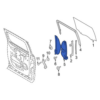 Ford OE - Front Left Window Regulator