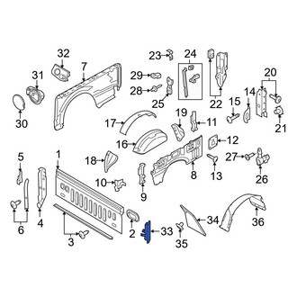 Ford OE - Rear Cargo Area Light