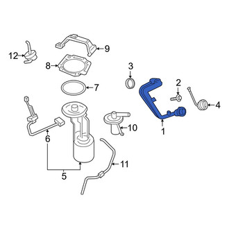 Ford OE - Fuel Tank Filler Neck