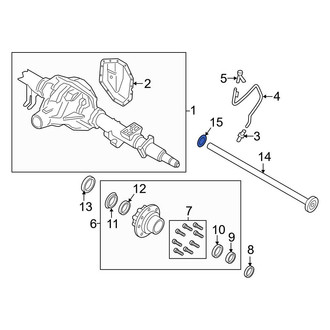 Ford OE - Drive Axle Shaft O-Ring