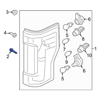 Ford OE - Tail Light Screw