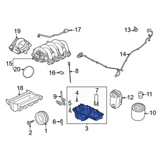 Ford OE - Engine Oil Pan