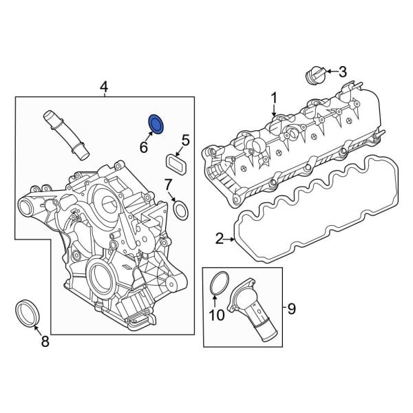 Engine Timing Cover Gasket