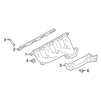 Ford OE - Exhaust System - Exhaust Manifold (Regular Cab / SuperCab / Crew Cab 7.3L)