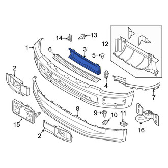 Ford OE - Front Center Bumper Trim
