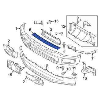 Ford OE - Front Bumper Step Pad